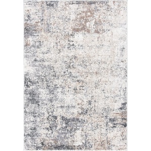 SAFAVIEH Aston Collection Area Rug – 9′ x 12′, Ivory & Grey, Modern Abstract Design, Non-Shedding & Easy Care, Ideal for High Traffic Areas in Living Room, Bedroom (ASN705A)(Ivory/Grey)