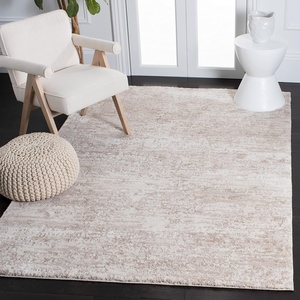 SAFAVIEH Century Collection Area Rug – 6’7″ x 9′, Ivory & Beige, Modern Abstract Design, Non-Shedding & Easy Care, Ideal for High Traffic Areas in Living Room, Bedroom (CTY350B)(Ivory/Beige)