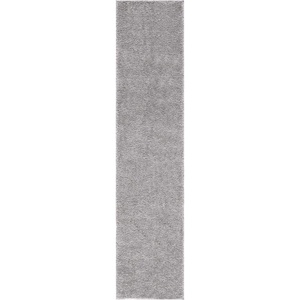 SAFAVIEH Tahoe Shag Collection Area Rug – 9′ x 12′, Beige, Solid Design, Non-Shedding & Easy Care, 1.2-inch Thick Ideal for High Traffic Areas in Living Room, Bedroom (THO670B)(Grey)