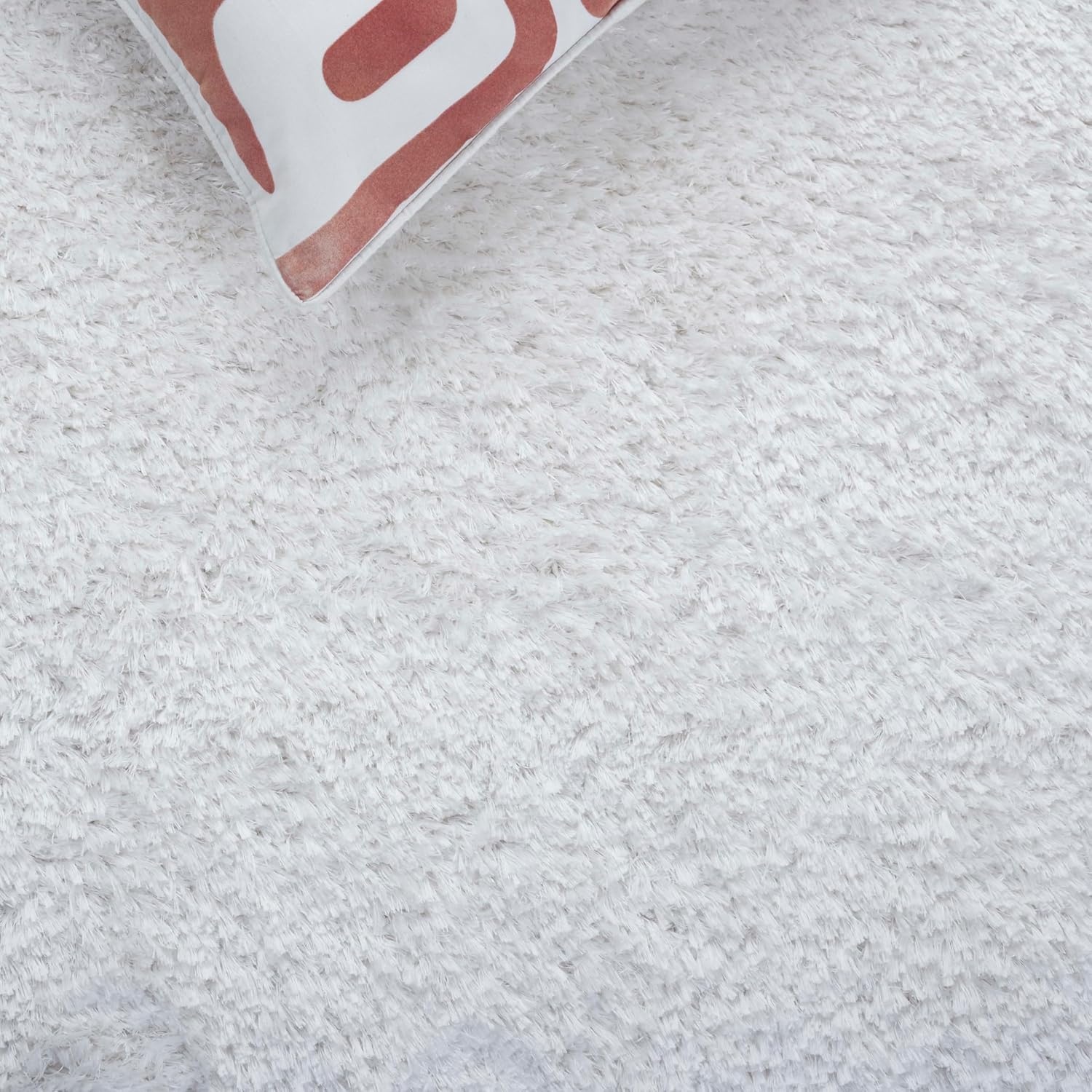 image:imageSAFAVIEH Area Rug 8x10 Cloud Shag Collection Large White Modern Design NonShedding amp Easy Cleaning Ultra Plush Thick Pile Ideal for Living Room Bedroom Dining Space CLD112AWhite