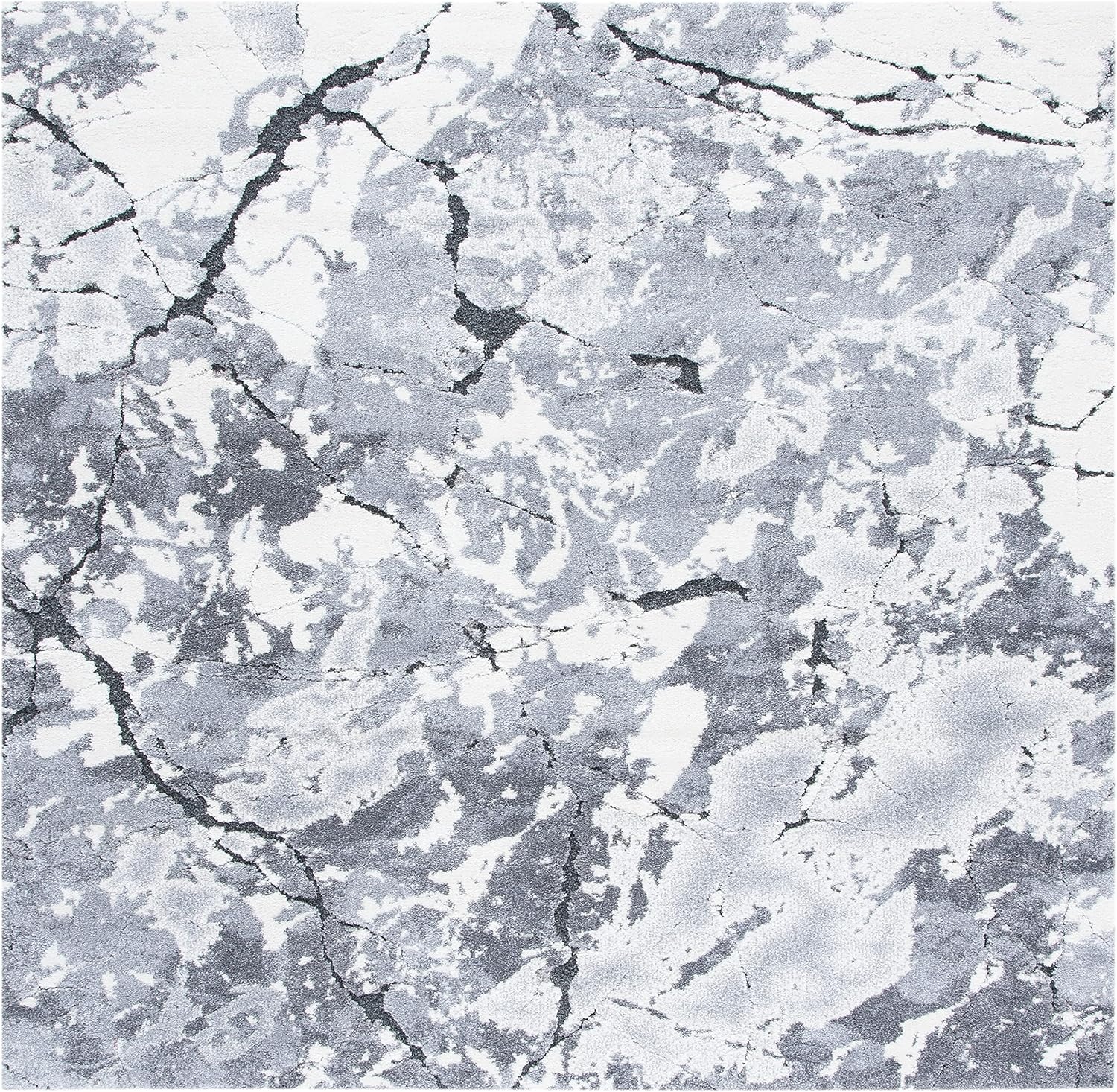 image:imageSAFAVIEH Area Rug 8x10 Cyrus Shag Collection Large Grey amp Ivory Modern Abstract Design NonShedding amp Easy Cleaning Ideal for Living Room Bedroom Office Dining Space CYR122FGreyIvory