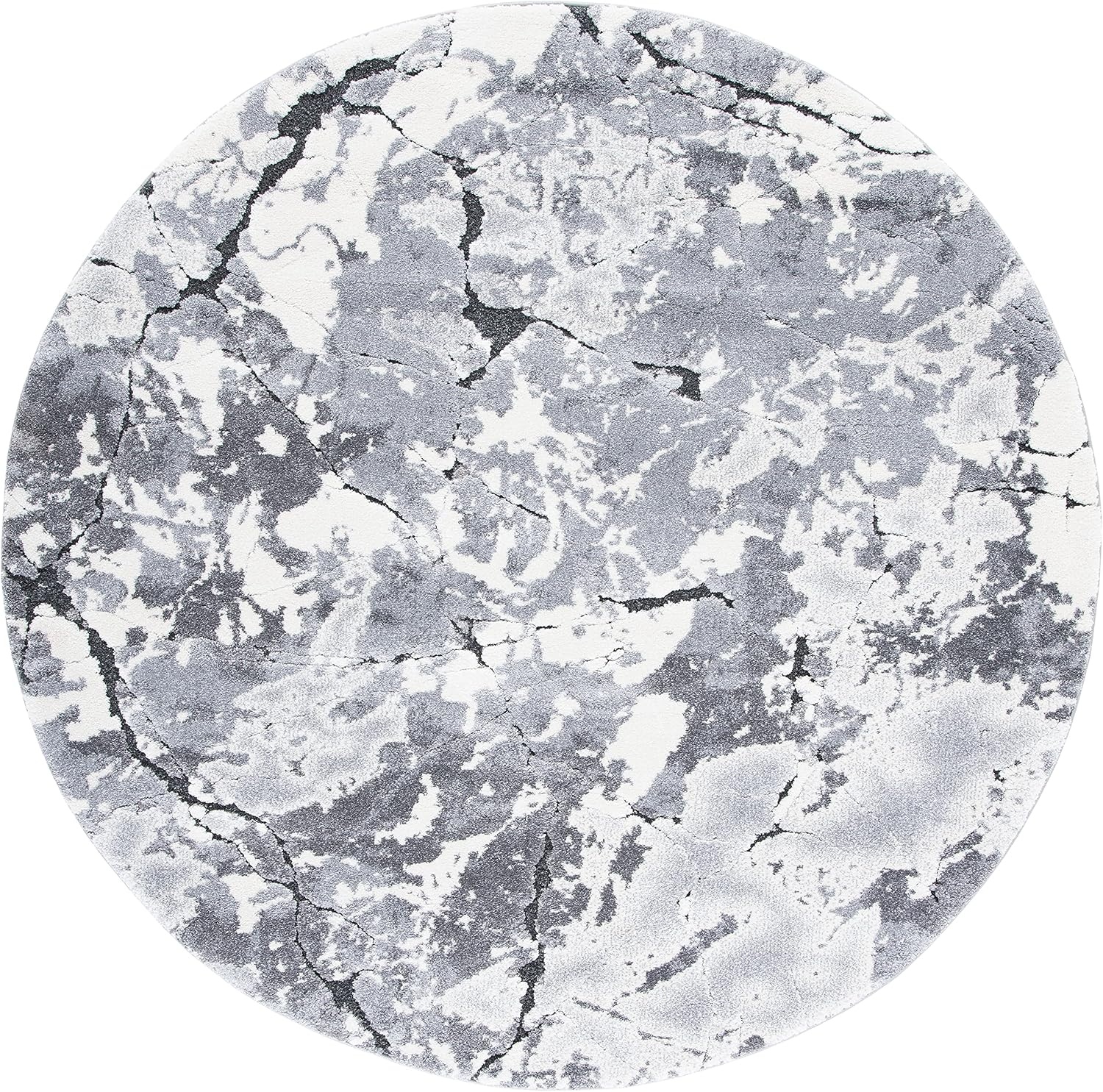 image:imageSAFAVIEH Area Rug 8x10 Cyrus Shag Collection Large Grey amp Ivory Modern Abstract Design NonShedding amp Easy Cleaning Ideal for Living Room Bedroom Office Dining Space CYR122FGreyIvory