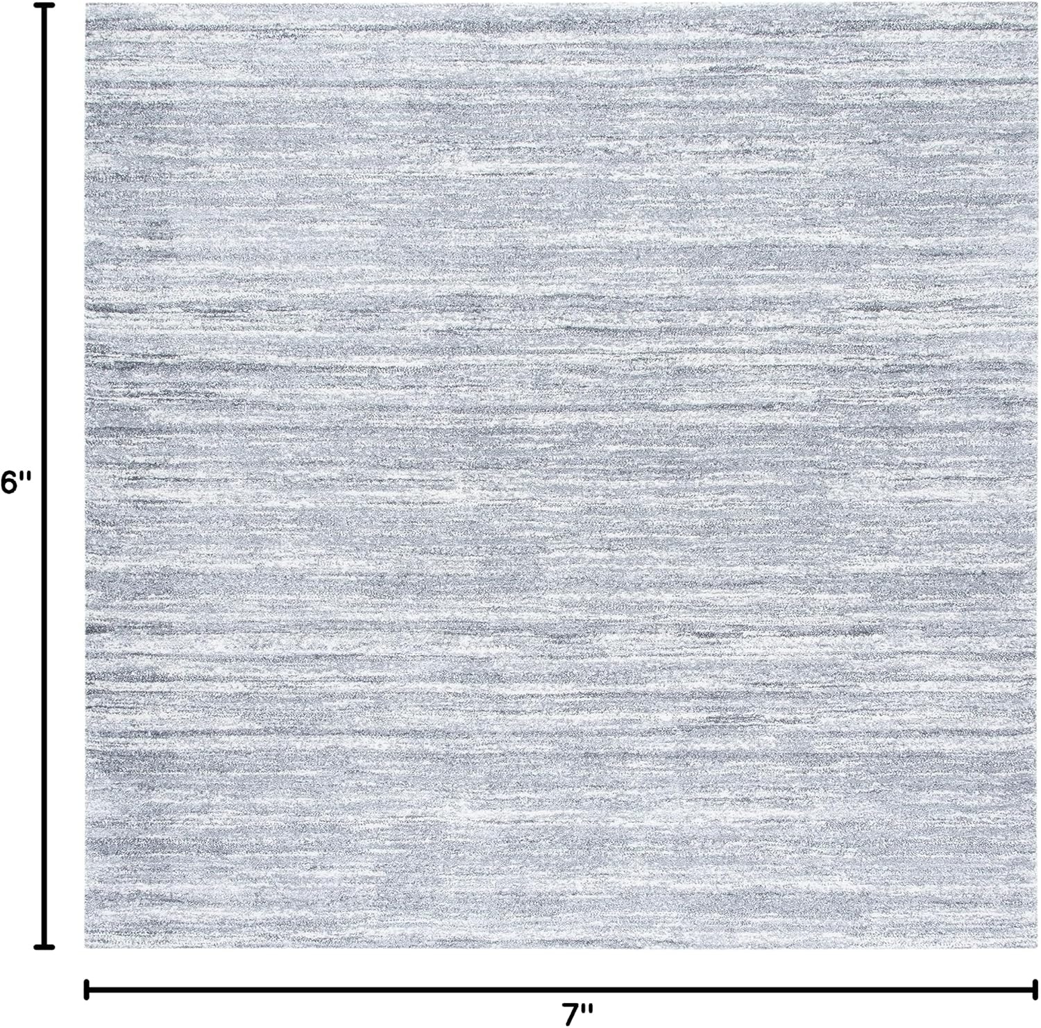 image:imageSAFAVIEH Area Rug 8x10 Cyrus Shag Collection Large Grey amp Ivory Modern Abstract Design NonShedding amp Easy Cleaning Ideal for Living Room Bedroom Office Dining Space CYR128FGreyIvory