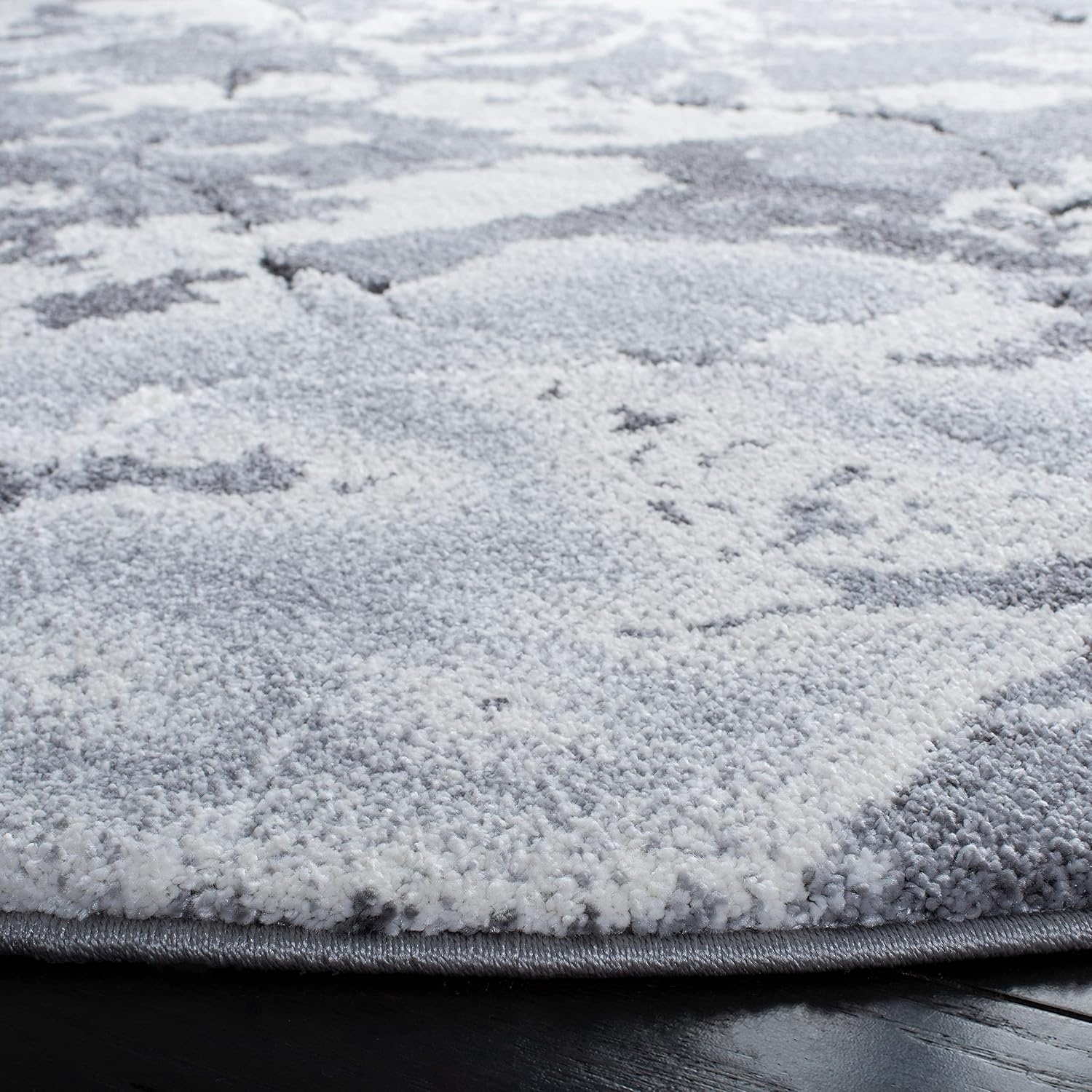 image:imageSAFAVIEH Area Rug 8x10 Cyrus Shag Collection Large Grey amp Ivory Modern Abstract Design NonShedding amp Easy Cleaning Ideal for Living Room Bedroom Office Dining Space CYR122FGreyIvory