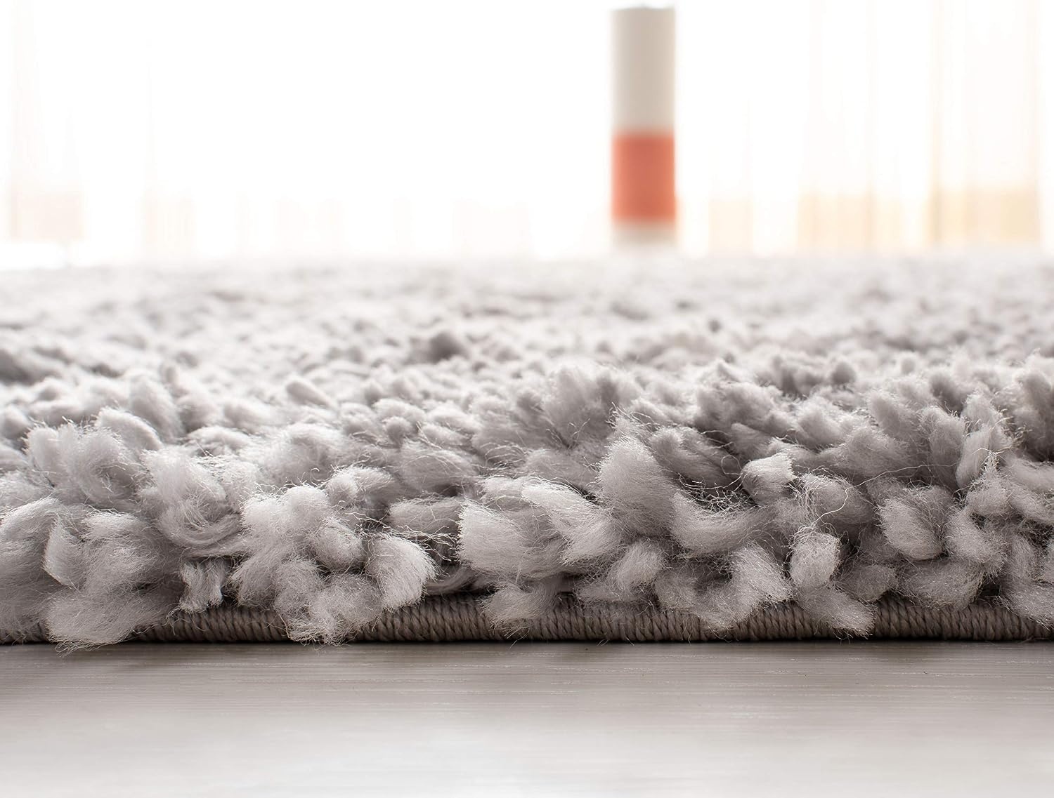 image:imageSAFAVIEH Area Rug 8x10 Fontana Shag Collection Large Grey amp Cream Trellis Pattern NonShedding amp Easy Cleaning Ultra Plush Thick Pile Ideal for Living Room Bedroom Dining Space FNT815GGreyCream