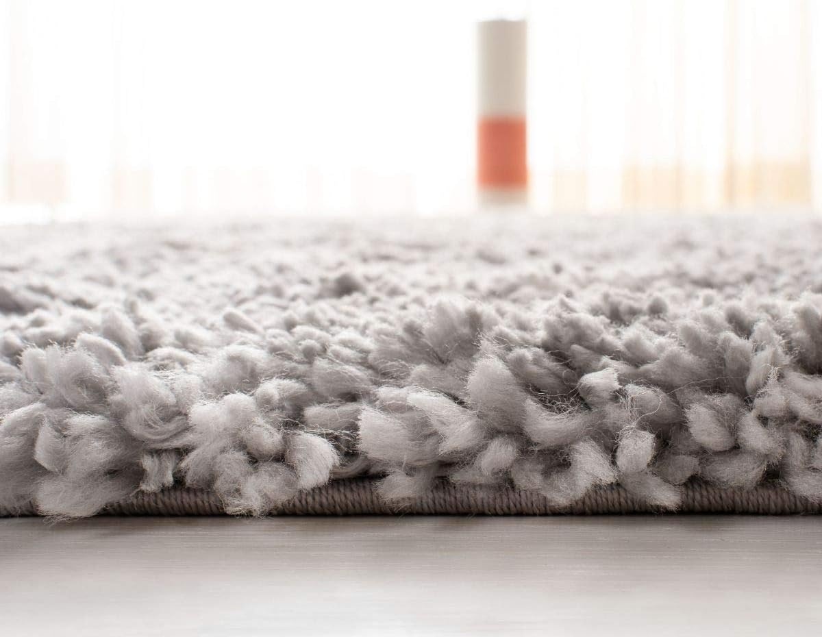 image:imageSAFAVIEH Area Rug 8x10 Fontana Shag Collection Large Grey amp Cream Trellis Pattern NonShedding amp Easy Cleaning Ultra Plush Thick Pile Ideal for Living Room Bedroom Dining Space FNT815GGreyCream