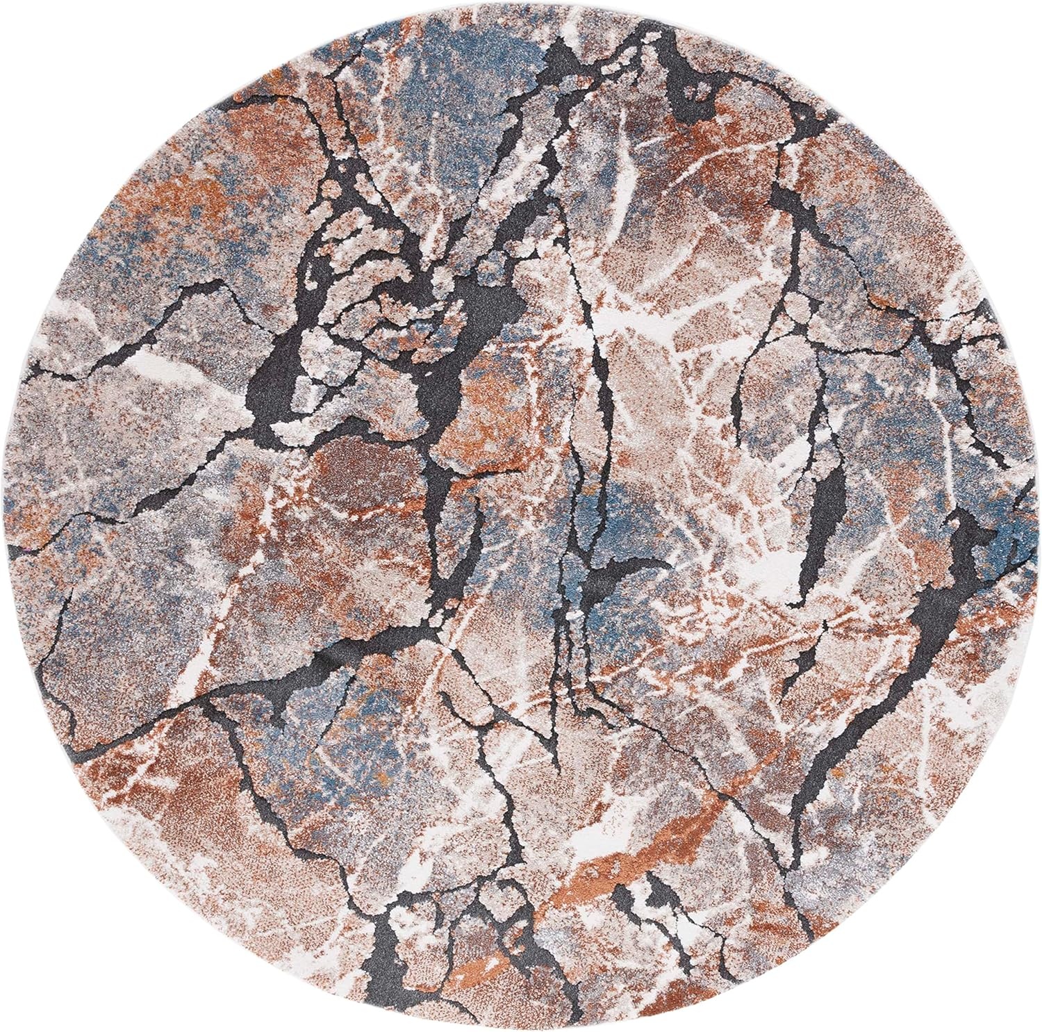 image:imageSAFAVIEH Cyrus Shag Collection Area Rug 9 x 12 Grey amp Rust Modern Abstract Design NonShedding amp Easy Care 08inch Thick Ideal for High Traffic Areas in Living Room Bedroom CYR140FGreyRust