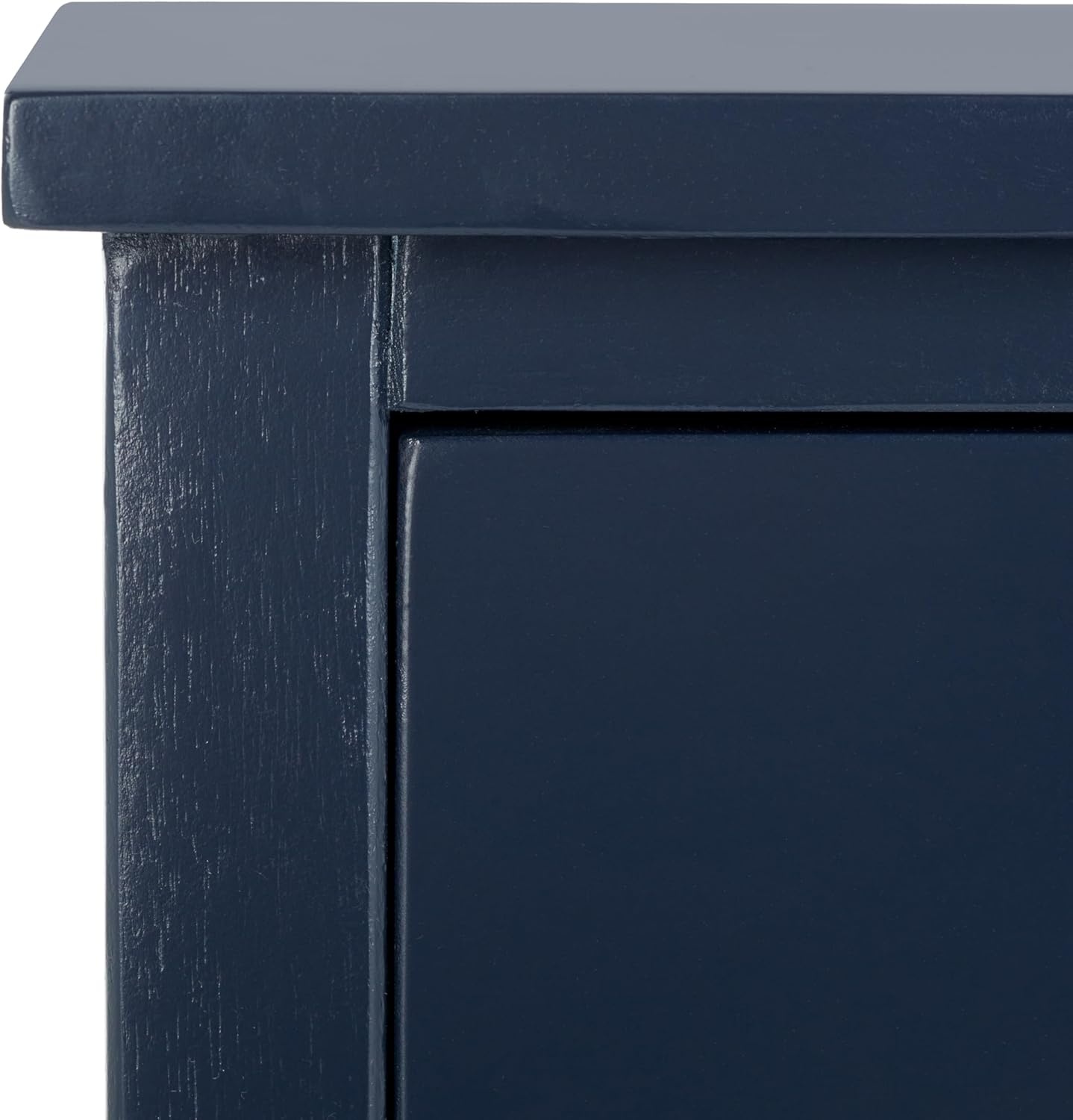 image:imageSAFAVIEH Home Collection Maxine Navy Blue 1Drawer Accent Table Nightstand Bedside Accent Table Fully AssembledNavy