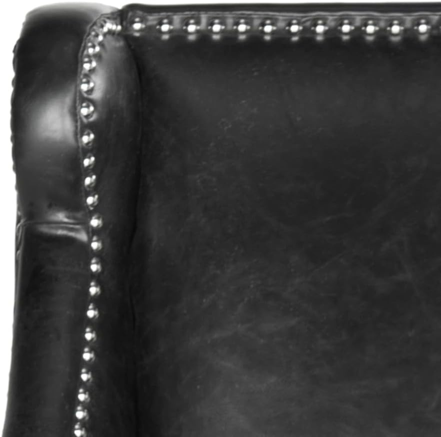 image:imageSAFAVIEH Mercer Collection Mckinley Club Chair Antique Black