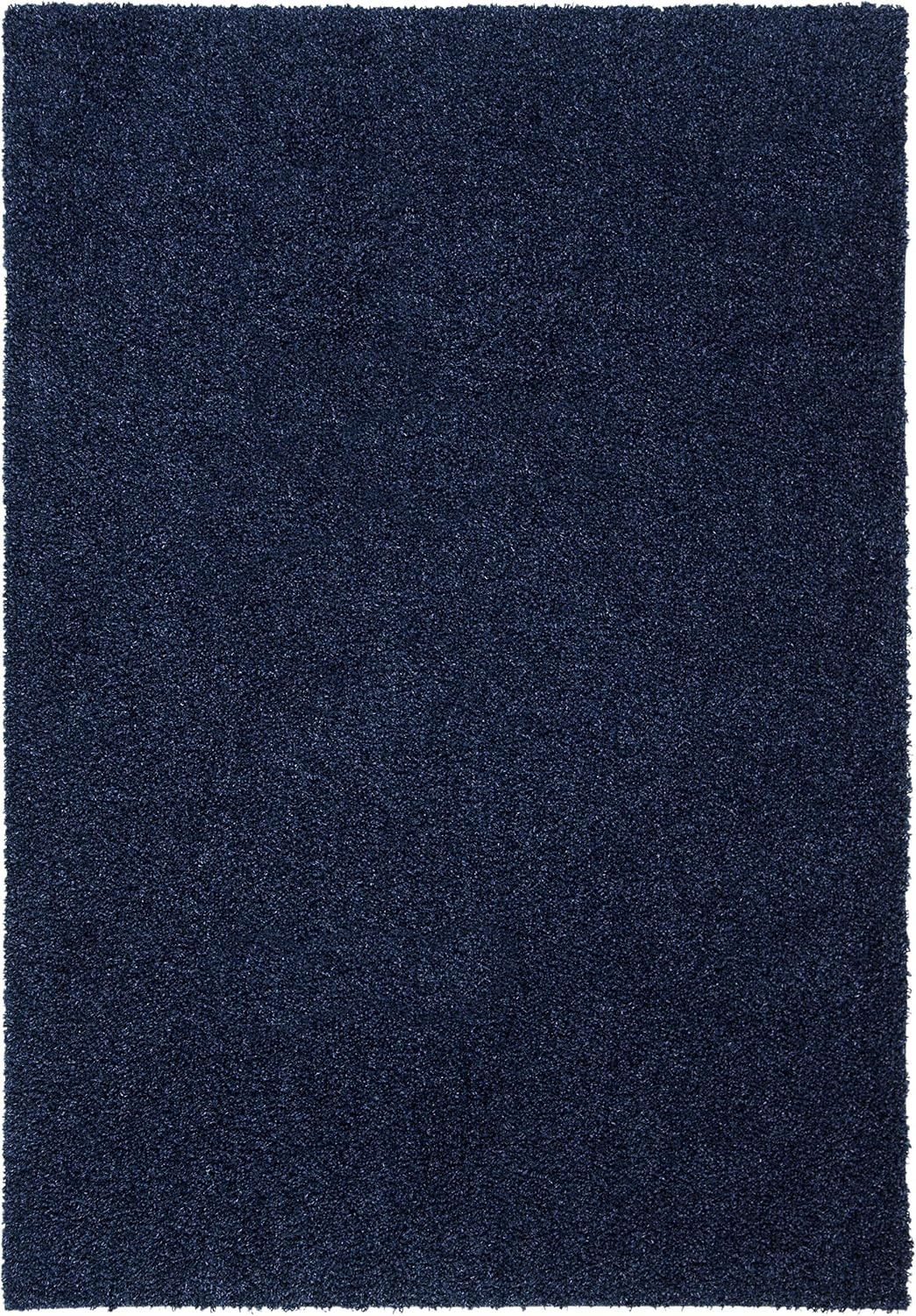 image:imageSAFAVIEH Primo Shag Collection Area Rug 9 x 12 Light Grey Solid Design NonShedding amp Easy Care 12inch Thick Ideal for High Traffic Areas in Living Room Bedroom PRM300GNavy