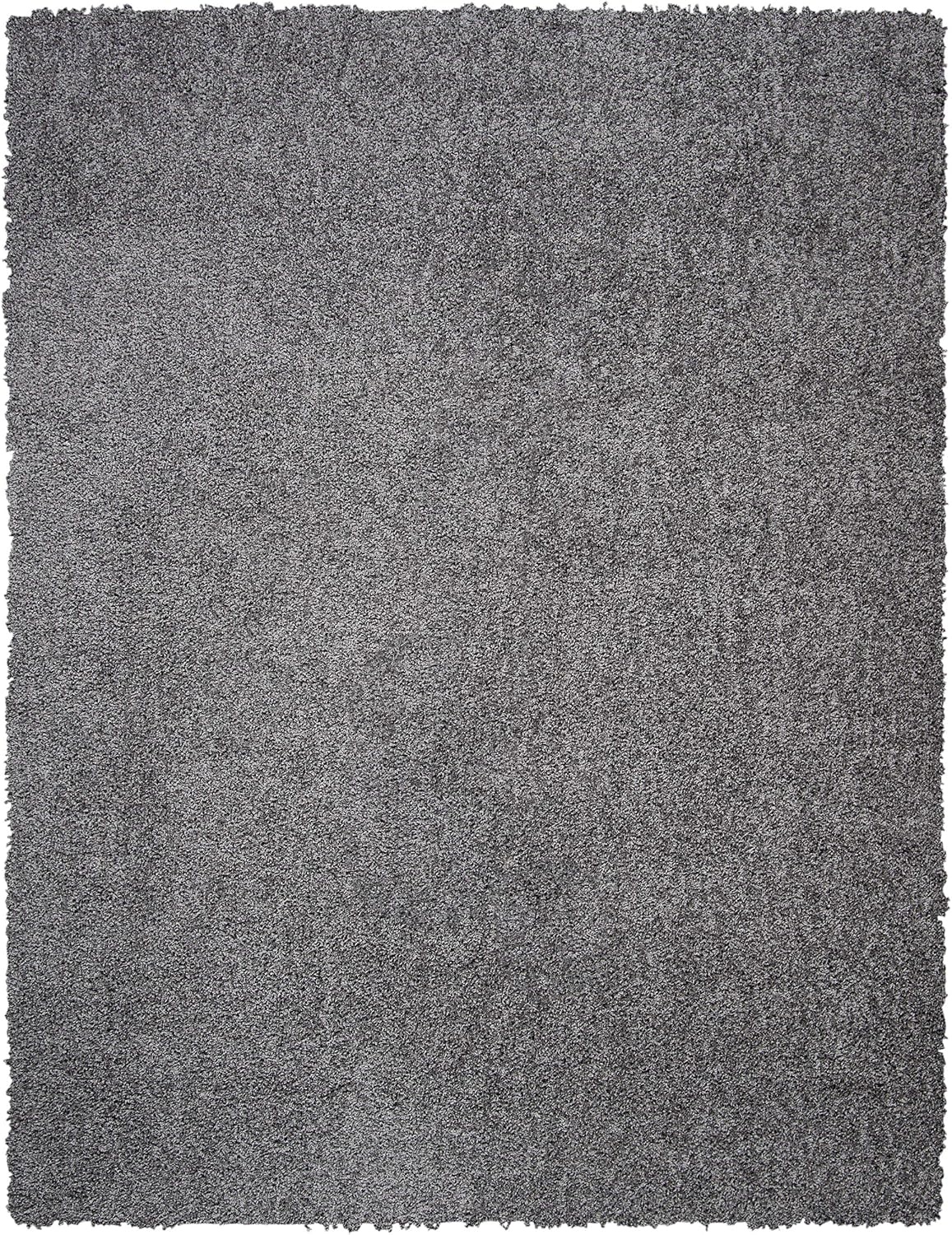 image:imageSAFAVIEH Primo Shag Collection Area Rug 9 x 12 Light Grey Solid Design NonShedding amp Easy Care 12inch Thick Ideal for High Traffic Areas in Living Room Bedroom PRM300GDark Grey