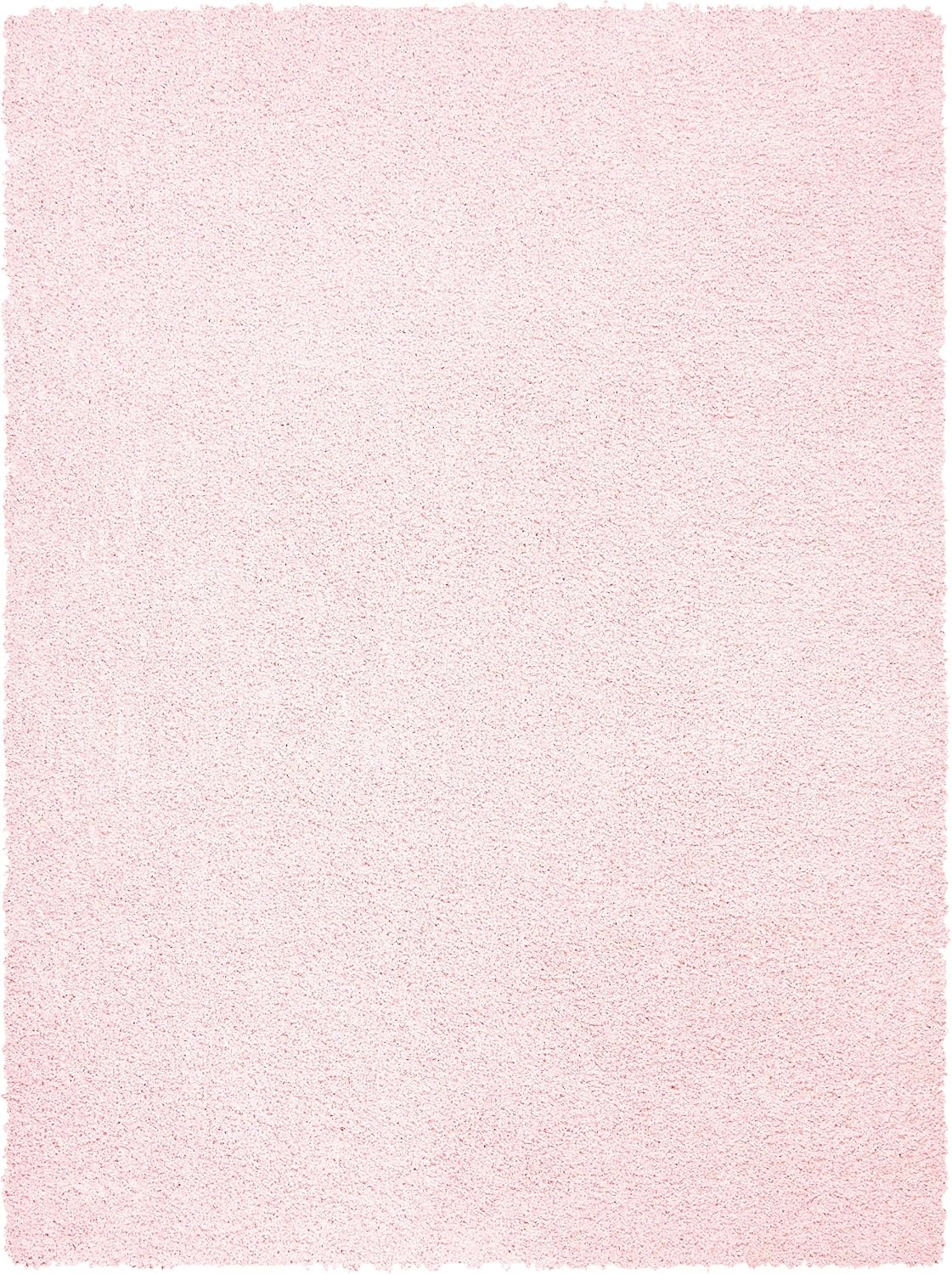 image:imageSAFAVIEH Primo Shag Collection Area Rug 9 x 12 Light Grey Solid Design NonShedding amp Easy Care 12inch Thick Ideal for High Traffic Areas in Living Room Bedroom PRM300GLight Pink