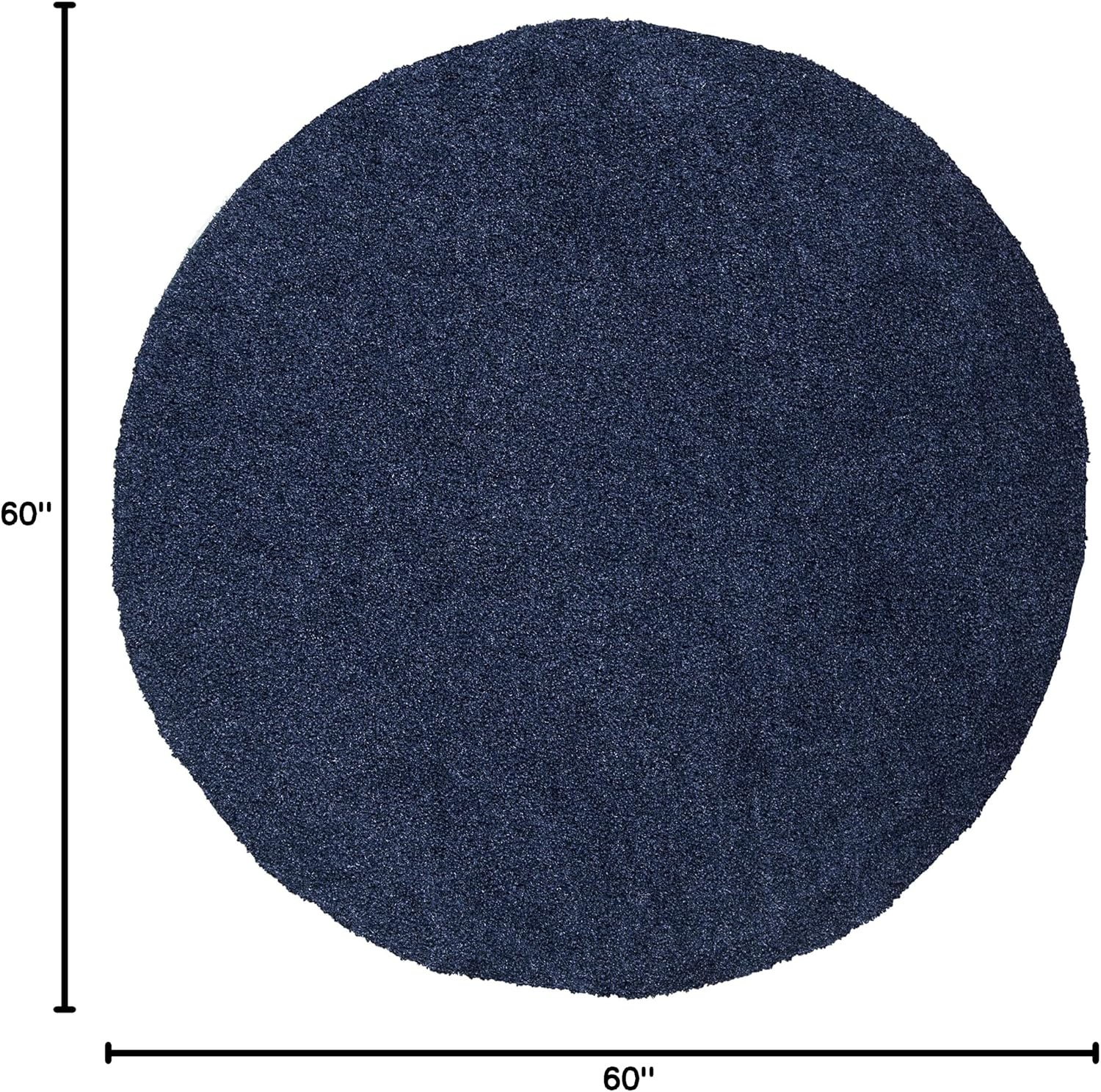 image:imageSAFAVIEH Primo Shag Collection Area Rug 9 x 12 Light Grey Solid Design NonShedding amp Easy Care 12inch Thick Ideal for High Traffic Areas in Living Room Bedroom PRM300GNavy