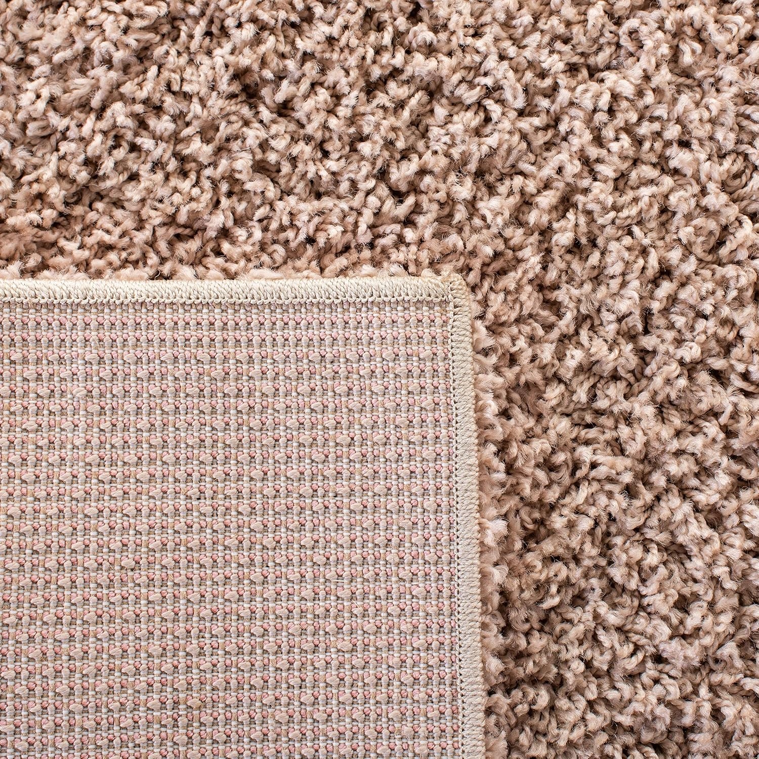 image:imageSAFAVIEH Primo Shag Collection Area Rug 9 x 12 Light Grey Solid Design NonShedding amp Easy Care 12inch Thick Ideal for High Traffic Areas in Living Room Bedroom PRM300GBeige