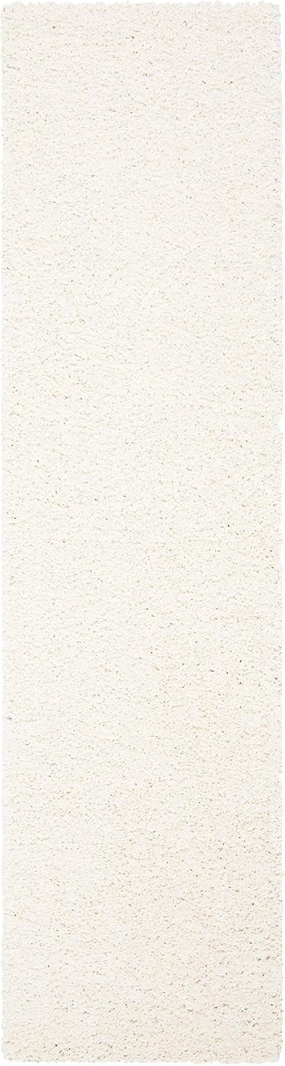 image:imageSAFAVIEH Primo Shag Collection Area Rug 9 x 12 Light Grey Solid Design NonShedding amp Easy Care 12inch Thick Ideal for High Traffic Areas in Living Room Bedroom PRM300GIvory