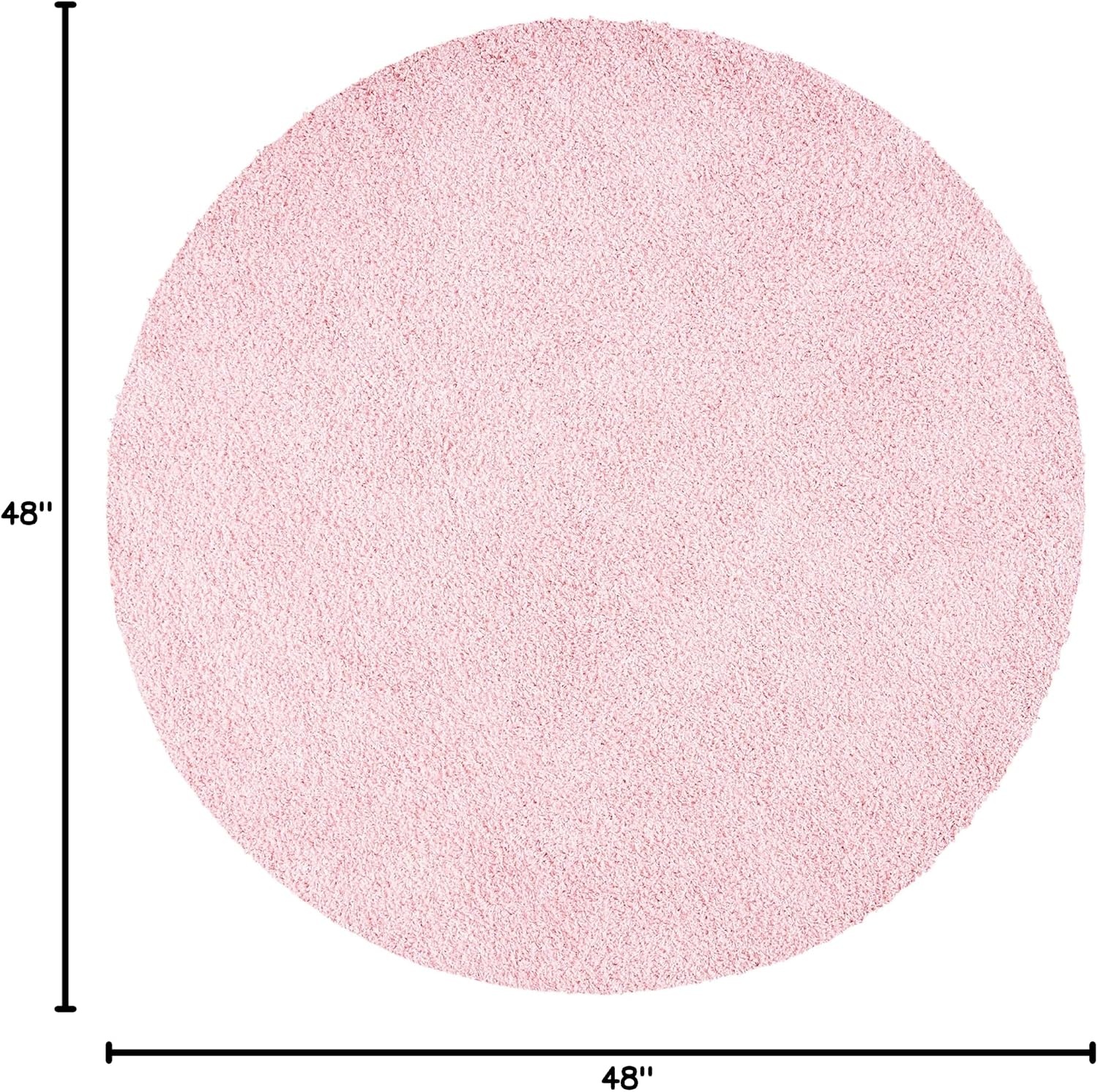 image:imageSAFAVIEH Primo Shag Collection Area Rug 9 x 12 Light Grey Solid Design NonShedding amp Easy Care 12inch Thick Ideal for High Traffic Areas in Living Room Bedroom PRM300GLight Pink