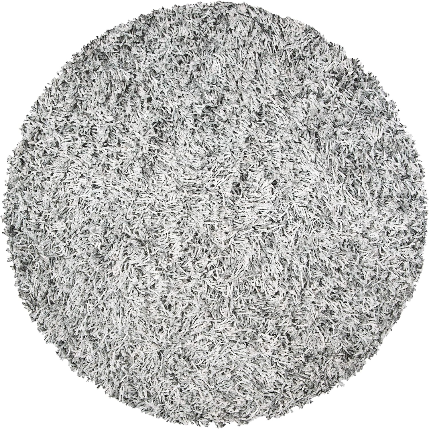 image:imageSAFAVIEH Rio Shag Collection 8 x 10 BlackIvory SG960H Handmade 1inch Thick Area RugGreyIvory