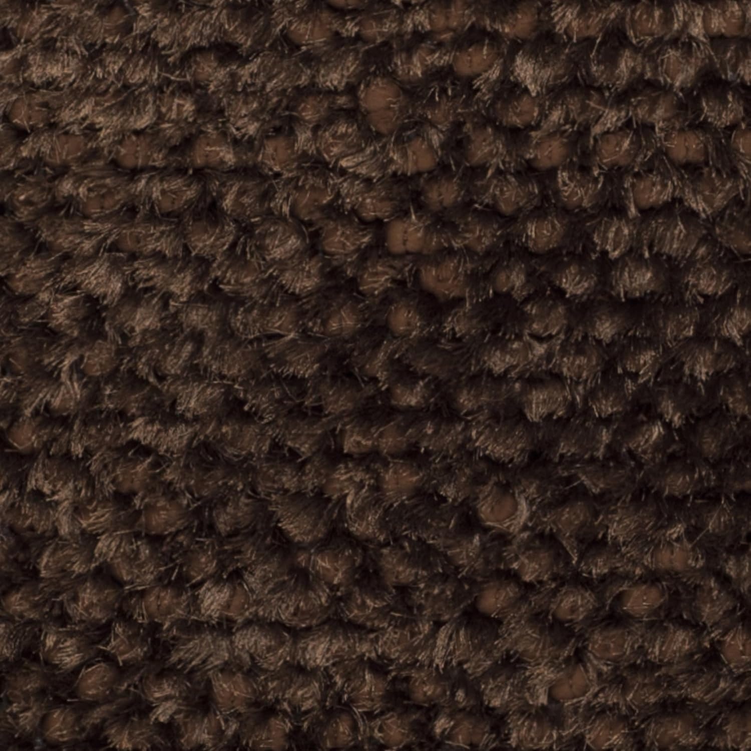 image:imageSAFAVIEH Saint Tropez Shag Collection 9 x 12 Snow White STS641W Handmade Solid 1inch Thick Area RugChocolate