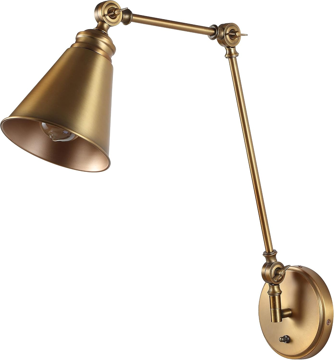 image:imageSafavieh Lighting Collection Kensley BlackOilRubbed Bronze Wall Sconce LED Bulb Included SCN4067ABrass