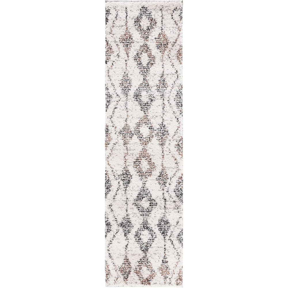 image:imageSAFAVIEH Area Rug 8x10 Jericho Shag Collection Large Ivory amp Black Moroccan Boho Design NonShedding amp Easy Cleaning Plush Thick Pile Ideal for Living Room Bedroom Dining Space JER102AIvoryBlack