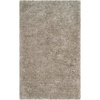 SAFAVIEH Area Rug 8×10 – Express Shag Collection – Large – Silver, Handmade, Ultra Plush Thick Pile, Ideal for Living Room, Bedroom, Dining Space (SGE620C)(Silver)