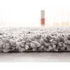 SAFAVIEH Area Rug 8×10 – Fontana Shag Collection – Large – Grey & Cream, Trellis Pattern, Non-Shedding & Easy Cleaning, Ultra Plush Thick Pile, Ideal for Living Room, Bedroom, Dining Space (FNT815G)(Grey/Cream)
