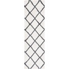 SAFAVIEH Area Rug 8×10 – Hudson Shag Collection – Large – Ivory & Grey, Trellis Pattern, Non-Shedding & Easy Cleaning, Ultra Plush Thick Pile, Ideal for Living Room, Bedroom, Dining Space (SGH222D)(Ivory/Dark Grey)