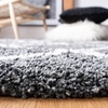 SAFAVIEH Area Rug 8×10 – Hudson Shag Collection – Large – Ivory & Grey, Trellis Pattern, Non-Shedding & Easy Cleaning, Ultra Plush Thick Pile, Ideal for Living Room, Bedroom, Dining Space (SGH222D)(Dark Grey/Ivory)