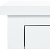 SAFAVIEH Home Collection Maxine Navy Blue 1-Drawer Accent Table Nightstand Bedside Accent Table (Fully Assembled)(Off White)