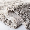 SAFAVIEH Hudson Shag Collection Area Rug – 9′ x 12′, Ivory & Grey, Abstract Design, Non-Shedding & Easy Care, 2-inch Thick Ideal for High Traffic Areas in Living Room, Bedroom (SGH203A)(Ivory/Grey)