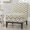 SAFAVIEH Mercer Collection Armond Accent Chair(Grey / White)