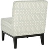SAFAVIEH Mercer Collection Armond Accent Chair(Silver / Cream)