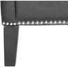 SAFAVIEH Mercer Collection Mckinley Club Chair, Antique Black