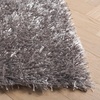 SAFAVIEH New Orleans Shag Collection Area Rug – 8’6″ x 12′, Grey & Grey, Handmade, 1.6-inch Thick Ideal for High Traffic Areas in Living Room, Bedroom (SG531-8080)
