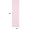 SAFAVIEH Primo Shag Collection Area Rug – 9′ x 12′, Light Grey, Solid Design, Non-Shedding & Easy Care, 1.2-inch Thick Ideal for High Traffic Areas in Living Room, Bedroom (PRM300G)(Light Pink)