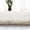 SAFAVIEH Primo Shag Collection Area Rug – 9′ x 12′, Light Grey, Solid Design, Non-Shedding & Easy Care, 1.2-inch Thick Ideal for High Traffic Areas in Living Room, Bedroom (PRM300G)(Ivory)