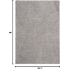 SAFAVIEH Primo Shag Collection Area Rug – 9′ x 12′, Light Grey, Solid Design, Non-Shedding & Easy Care, 1.2-inch Thick Ideal for High Traffic Areas in Living Room, Bedroom (PRM300G)(Light Grey)