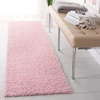 SAFAVIEH Primo Shag Collection Area Rug – 9′ x 12′, Light Grey, Solid Design, Non-Shedding & Easy Care, 1.2-inch Thick Ideal for High Traffic Areas in Living Room, Bedroom (PRM300G)(Light Pink)