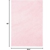 SAFAVIEH Primo Shag Collection Area Rug – 9′ x 12′, Light Grey, Solid Design, Non-Shedding & Easy Care, 1.2-inch Thick Ideal for High Traffic Areas in Living Room, Bedroom (PRM300G)(Light Pink)