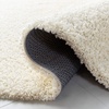 SAFAVIEH Primo Shag Collection Area Rug – 9′ x 12′, Light Grey, Solid Design, Non-Shedding & Easy Care, 1.2-inch Thick Ideal for High Traffic Areas in Living Room, Bedroom (PRM300G)(Ivory)
