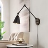 Safavieh Lighting Collection Kensley Black/Oil-Rubbed Bronze Wall Sconce (LED Bulb Included) SCN4067A(Oil Rub Bronze)