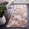SAFAVIEH Cyrus Shag Collection Area Rug – 9′ x 12′, Grey & Rust, Modern Abstract Design, Non-Shedding & Easy Care, 0.8-inch Thick Ideal for High Traffic Areas in Living Room, Bedroom (CYR140F)(Grey/Rust)