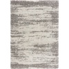 SAFAVIEH Hudson Shag Collection Area Rug – 9′ x 12′, Ivory & Grey, Abstract Design, Non-Shedding & Easy Care, 2-inch Thick Ideal for High Traffic Areas in Living Room, Bedroom (SGH203A)(Ivory/Grey)