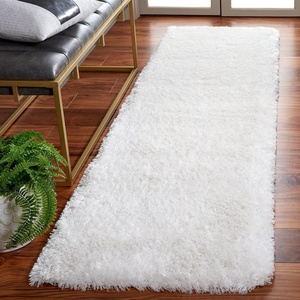 SAFAVIEH Area Rug 8×10 – Cloud Shag Collection – Large – White, Modern Design, Non-Shedding & Easy Cleaning, Ultra Plush Thick Pile, Ideal for Living Room, Bedroom, Dining Space (CLD112A)(White)
