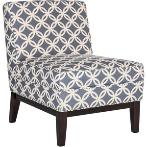 SAFAVIEH Mercer Collection Armond Accent Chair(Blue)