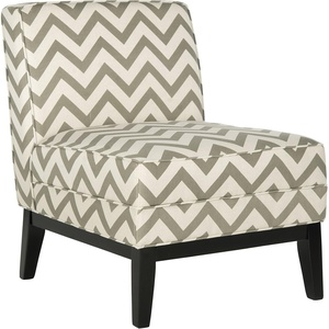 SAFAVIEH Mercer Collection Armond Accent Chair(Grey / White)