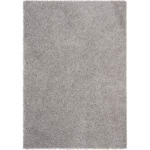 SAFAVIEH Primo Shag Collection Area Rug – 9′ x 12′, Light Grey, Solid Design, Non-Shedding & Easy Care, 1.2-inch Thick Ideal for High Traffic Areas in Living Room, Bedroom (PRM300G)(Light Grey)
