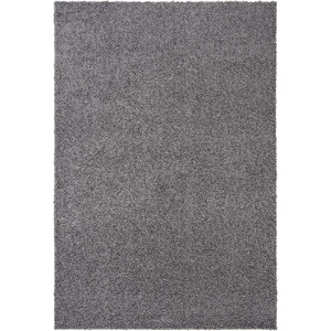 SAFAVIEH Primo Shag Collection Area Rug – 9′ x 12′, Light Grey, Solid Design, Non-Shedding & Easy Care, 1.2-inch Thick Ideal for High Traffic Areas in Living Room, Bedroom (PRM300G)(Dark Grey)