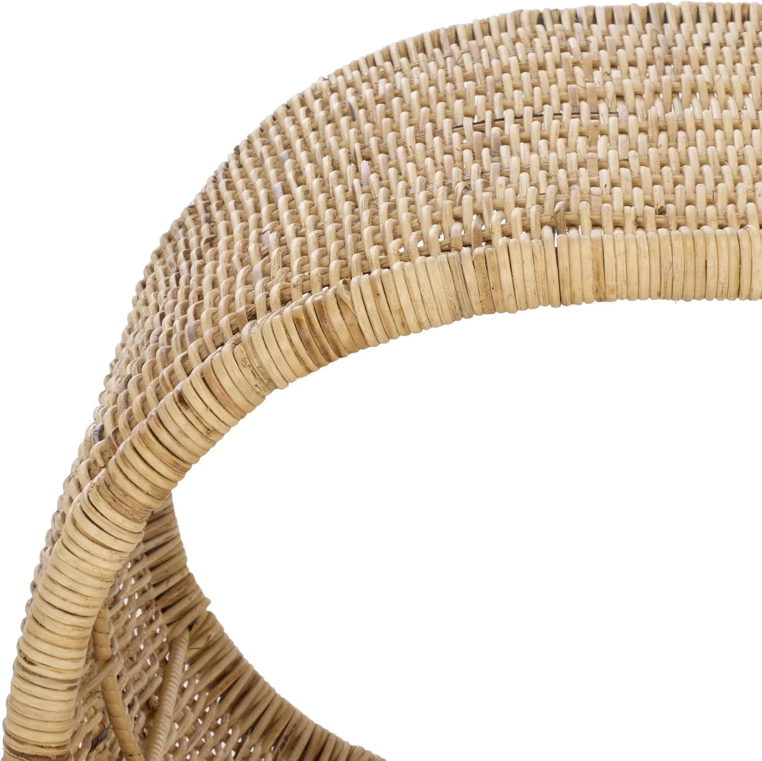 image:imageSAFAVIEH Home Collection Tamo Light Natural Rattan Coffee Table Sculptural Coastal Boho Design Fully Assembled COF6515ALight Natural