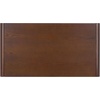 SAFAVIEH Home Collection Omara Walnut Brown 1-Shelf Coffee Table(Walnut)